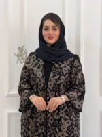 عبا حریر گل رز - تصویر 2
