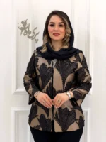 مانتو ژاکارد ترک با ظاهری خاص برای استایل شیک زنانه