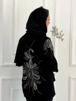 مانتو کتی پریماه با پارچه کرپ کنزو و استایلی خاص