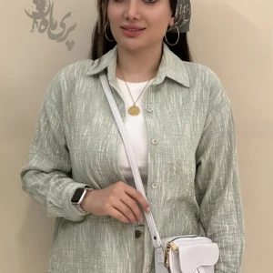 👗 شومیز پنبه‌ای گلدوزی