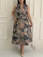 👗 پیراهن حلقه طرح‌دار