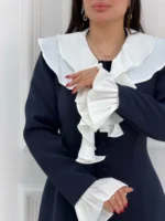 👗 پیراهن دخترانه یقه چین