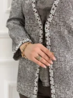 🧥 ست سه‌تکه ترک