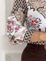 👚 شومیز جولیا طرح پولکی