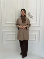 مانتو روزمره تک‌دکمه - تصویر 8